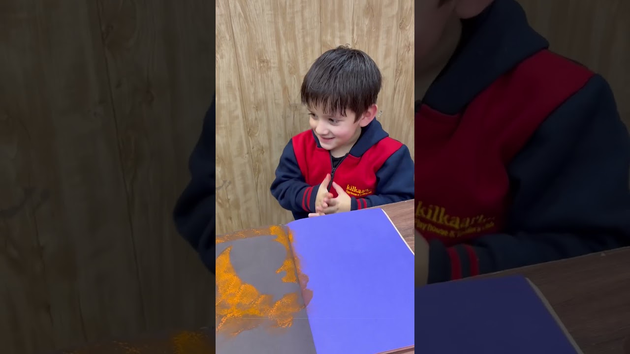 Sponge painting ❤️❤️ 