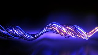 VJ LOOPS Neon Futuristic Network Wires Relaxing Background 4K Screensaver | Visual Meditation