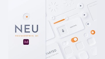 Soft UI/Neumorphism - Adobe XD / Figma Tutorial
