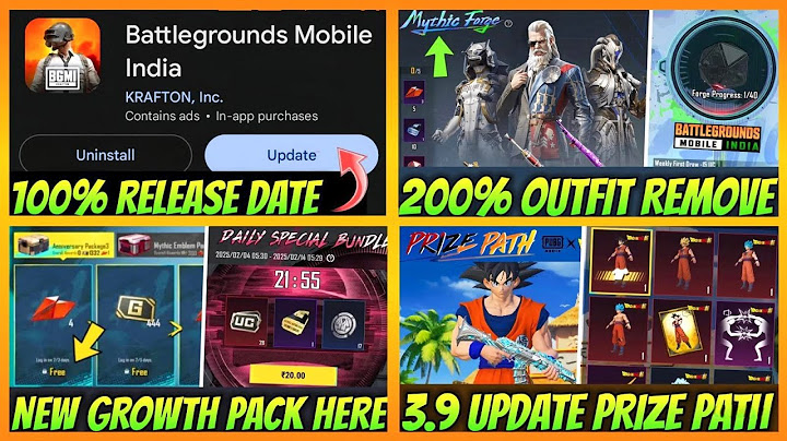 😱 SECRET | BGMI 3.9 Update | BGMI Next Mythic Forge Upgrade Gun | Prize Path | BGMI UC Event Date