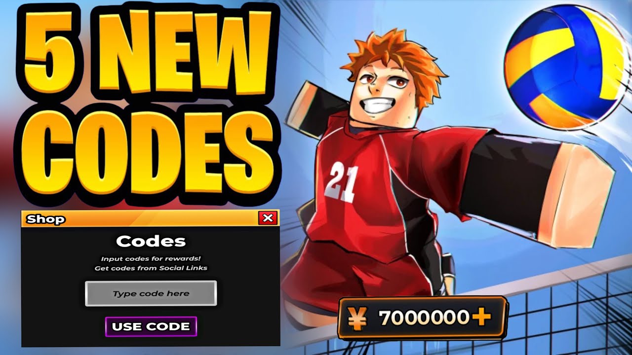 *NEW CODES* ROBLOX VOLLEYBALL LEGENDS CODES 2025 | VOLLEYBALL LEGENDS ...
