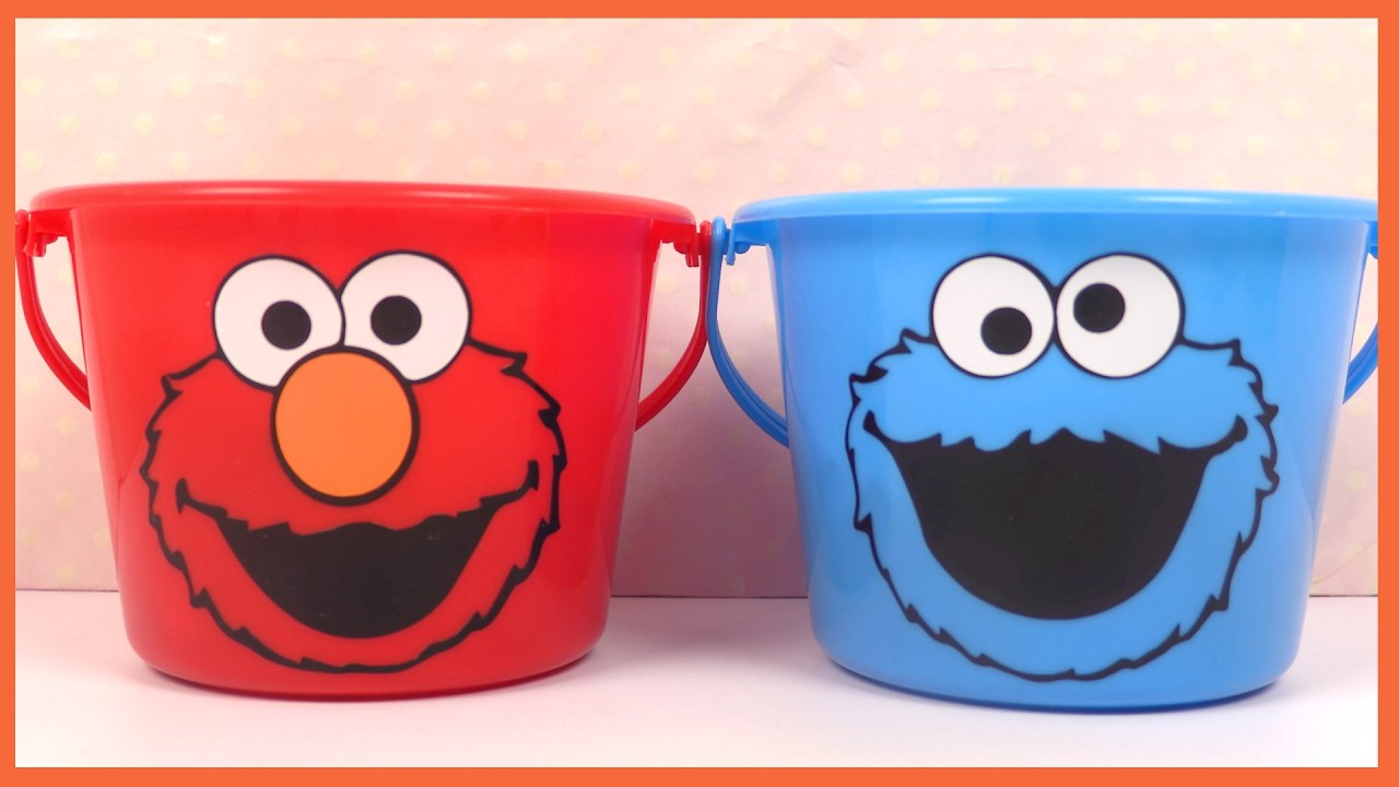 1 Rue Sésame et Pâte à Modeler | Apprendre les animaux et couleurs avec Elmo, Macaron le Glouton