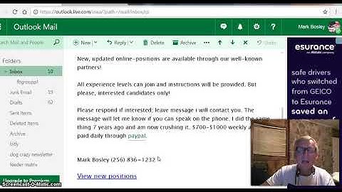 Classified Submissions update 101 l mark bosley