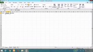 how to calculate Average and Total in ms excel 2010