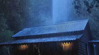 Fall Asleep With The Soothing Sounds Of Rain And Thunder | Rain Sounds For Sleeping, ASMR