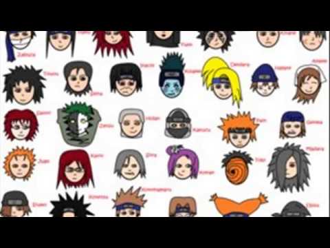 Naruto Characters Names Youtube