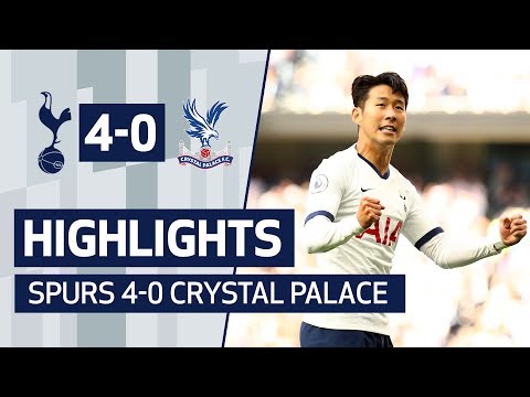 HIGHLIGHTS | SPURS 4-0 CRYSTAL PALACE