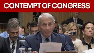 Senate votes to hold Fauci in contempt of congress