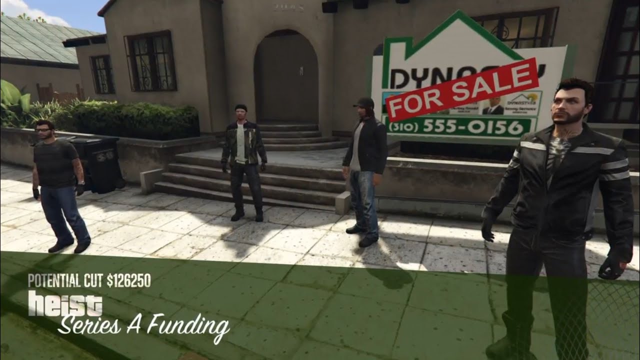 GTA Online: Heist - Series A Funding - YouTube