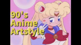 How To Make 90's Anime Art