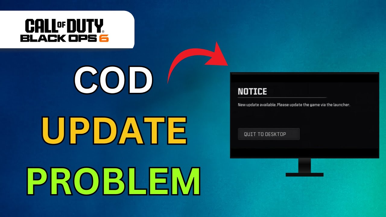 How To Fix New Update Available| Please Update The Game Via the ...