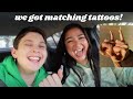 Living in LA Vlog: BFF tattoos, castings, quality time, getting vaxed!