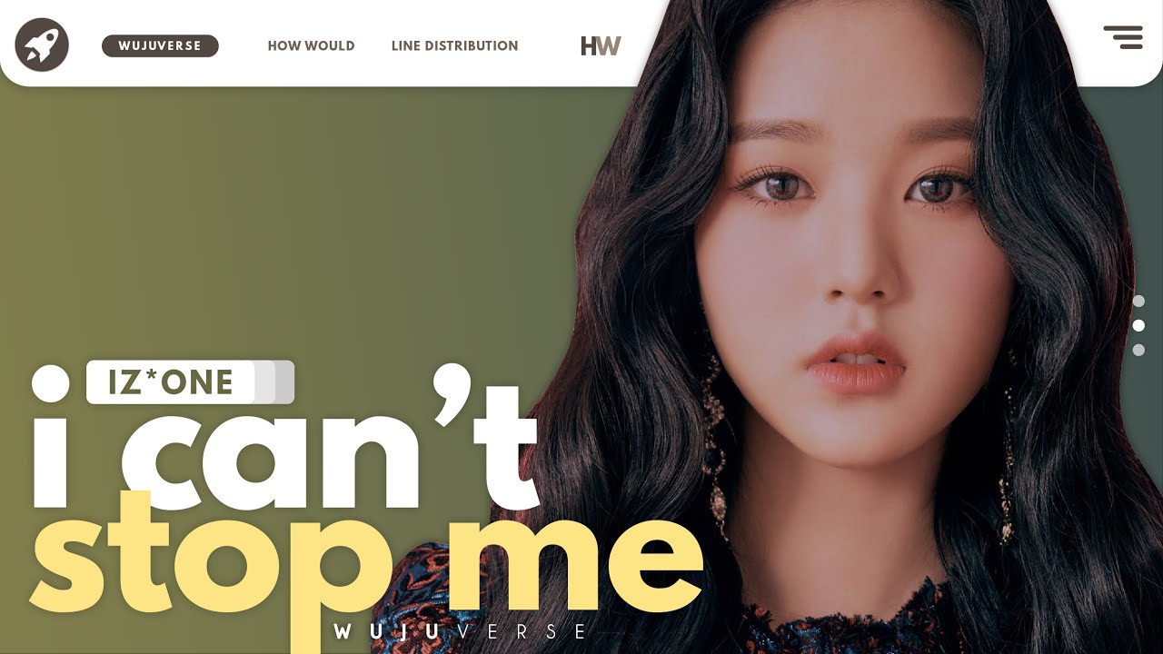 IZ*ONE — I Can't Stop Me (TWICE) | Line Distribution