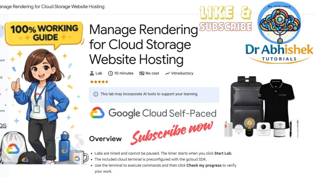 Manage Rendering for Cloud Storage Website Hosting | With Explanation Guide 