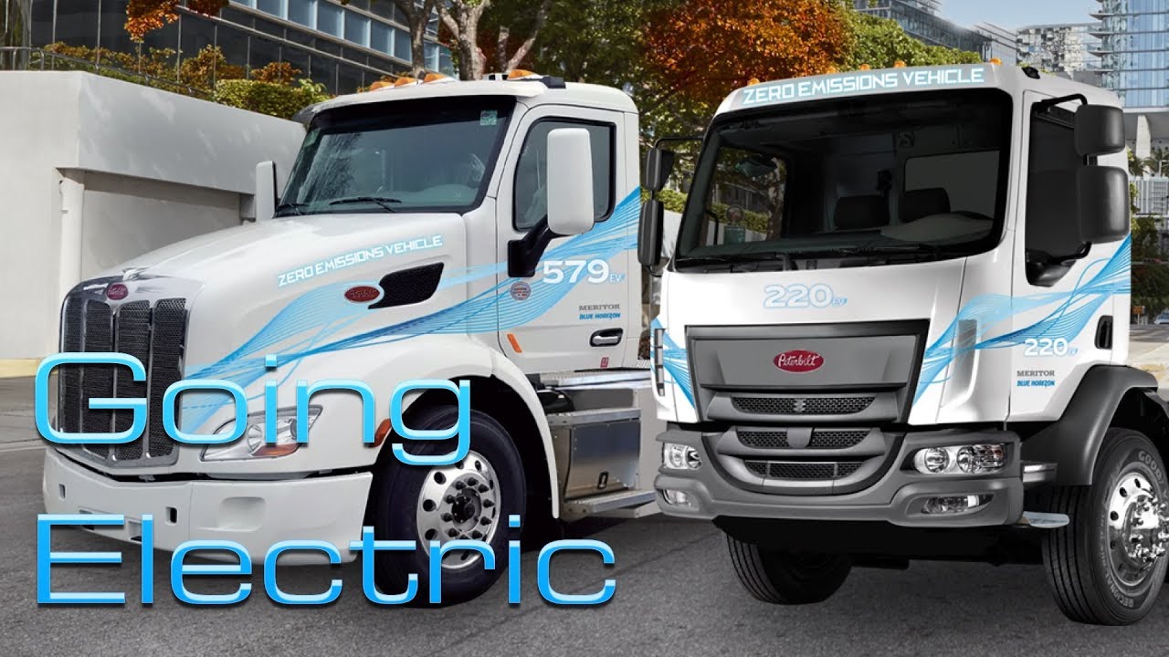 Electric Trucks? Peterbilt Previews MidRange 220EV Class 6, 579EV