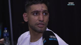 Did Amir Khan quit against Terence Crawford or not?