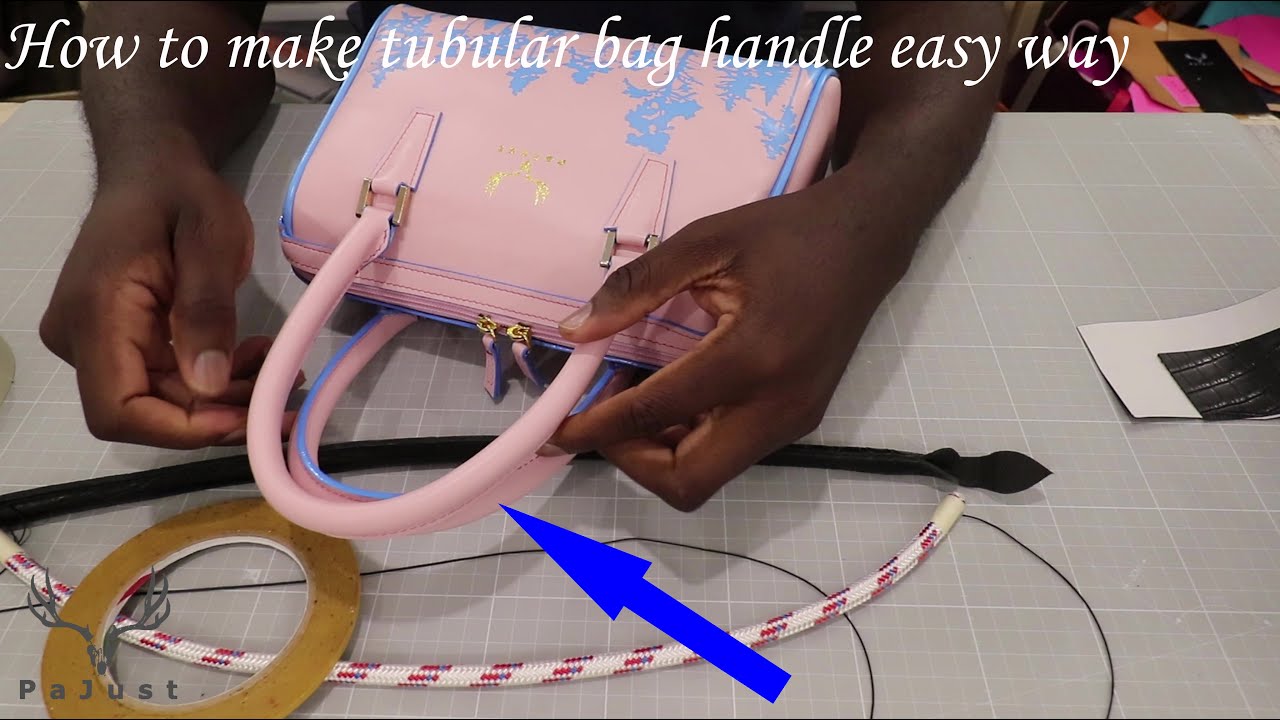 How to Make a Tubular Leather Handle The PullIn Method YouTube