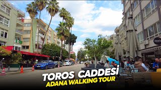 Toros Caddesi | Adana Türkiye 4K Walking Tour