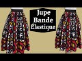 TUTO COUTURE/ JUPE MAXI BANDE ÉLASTIQUE, SANS PINCE ET SANS PATRON / HOW TO SEW EASY MAXI SKIRT.