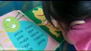 BELAJAR MEMBACA FAST - Graceilla Michelle Puraja, Usia 4 Tahun, Pintar Membaca dengan Metode FAST