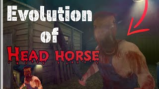 Evolution of Head Horse 🐎