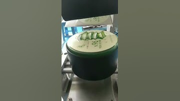 Semi auto flat jar top labeling machine small manual labeler good quality with PLC