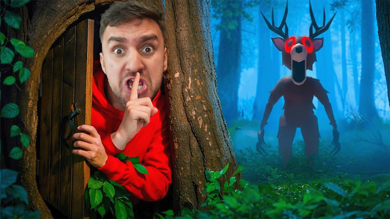 Fiziho Extremní Kamufláž Pro Přežití v 99 Nights in the Forest! | Nejlepší Schovka na SVĚTĚ?!