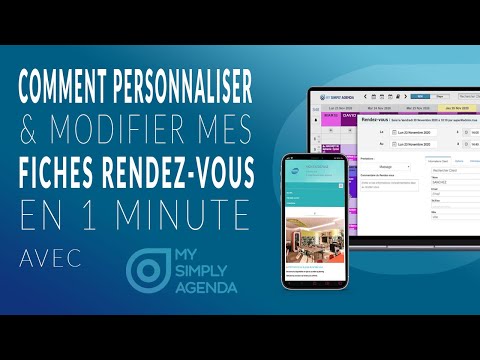 COMPRENDRE & Modifier ma fiche RDV