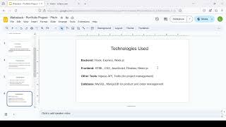 Webstack - Portfolio Project - Pitch