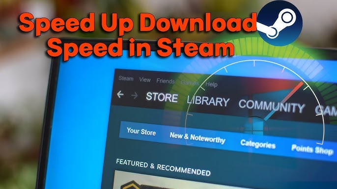 How to FIX Slow Download Speeds Steam Games (Fast Method!) 