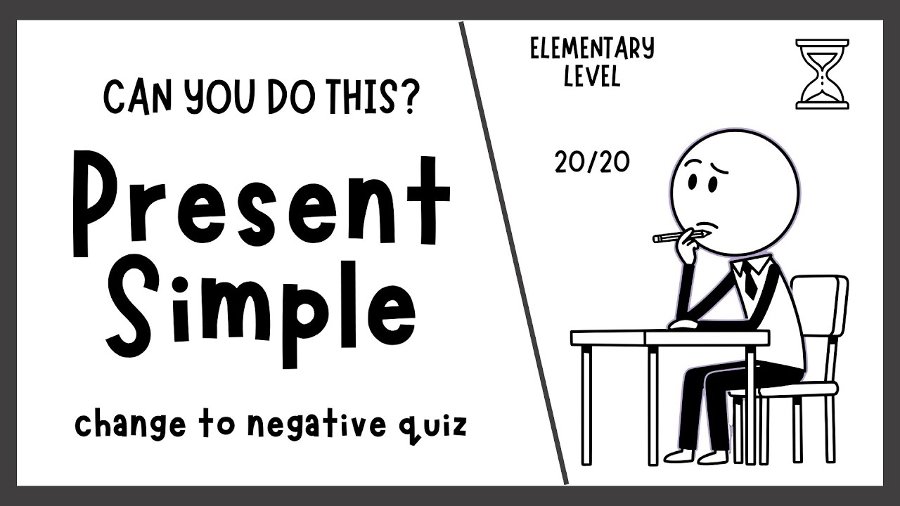 Present Simple Negatives Quiz  20 Sentences to Test Your English