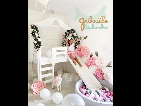 Présentation Du Lit Cabane Pilotis Toboggan De Mila Milaamore 