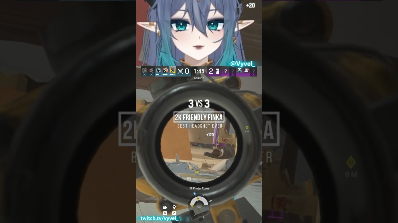 Valid 2k, Friendly Finka? | #Vyvel_ #VTuber Game Featured: #RainbowSixSiege #R6S #Siege