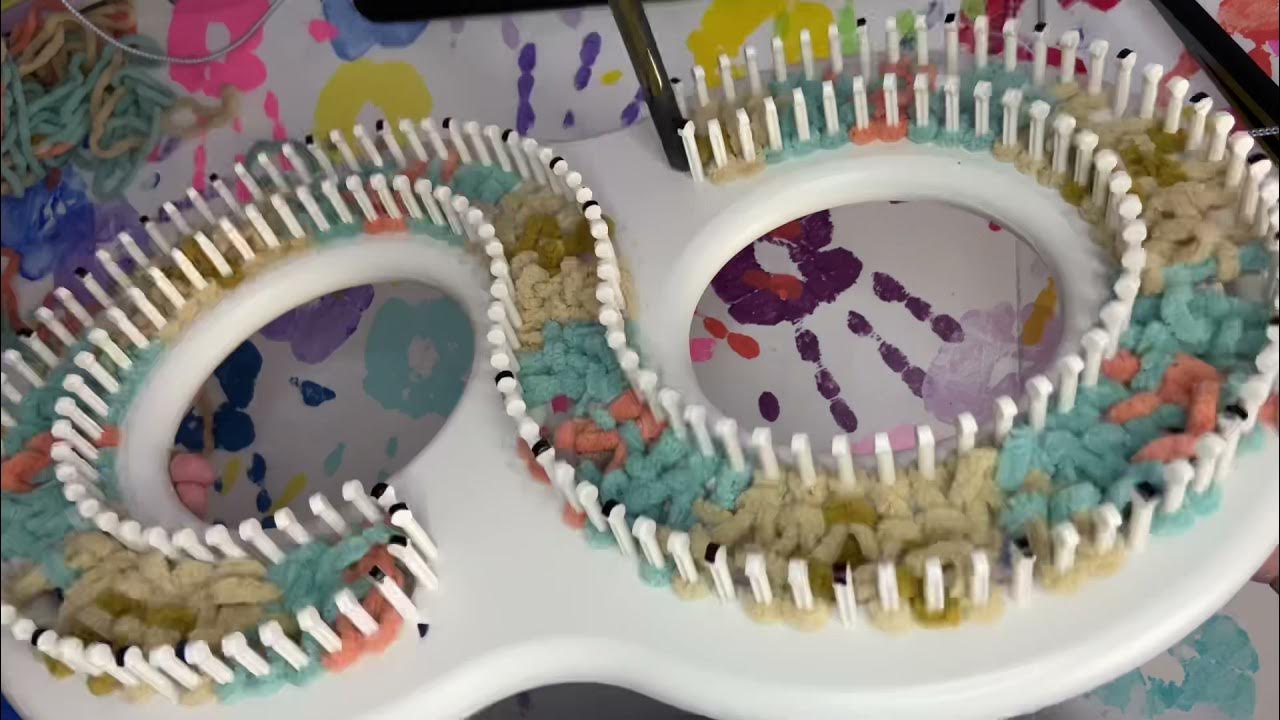 Figure 8 Stitch on Afghan Loom YouTube