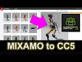 Mixamo to Character Creator 5 (CC5) Full Workflow | Convert FBX Motion to iClone 8 .rlmotion File
