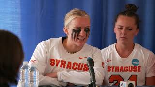 Syracuse WLAX Presser | NCAA Tournament 2nd Round