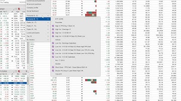 How to setup a Watchlist from a Scan in Think or Swim (TOS) From TDAmeritrade (Revised)