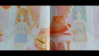 ✨Paper DIY✨Princess Dress Up | [ASMR] DIY STICKER 3D | STICKER BOOK PRINCESS DRESS UP