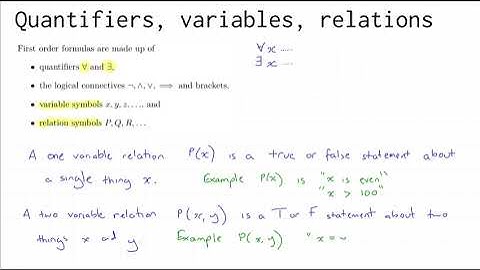 1.9 first order logic