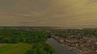 Lewis castle stornoway, Scotland  Mavic 4 Pro.HDR.