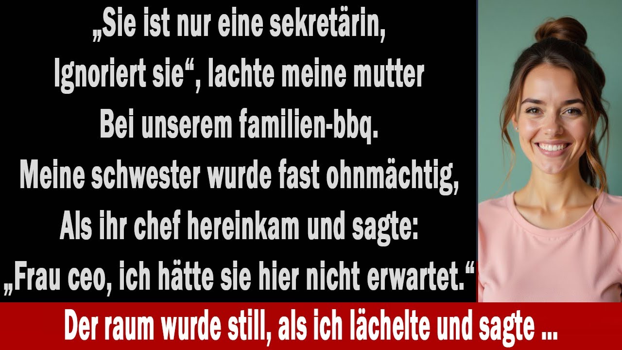 Beim BBQ nannten mich meine Eltern nutzlos – dann fragte der Chef: „Warum ist der CEO hier?“**