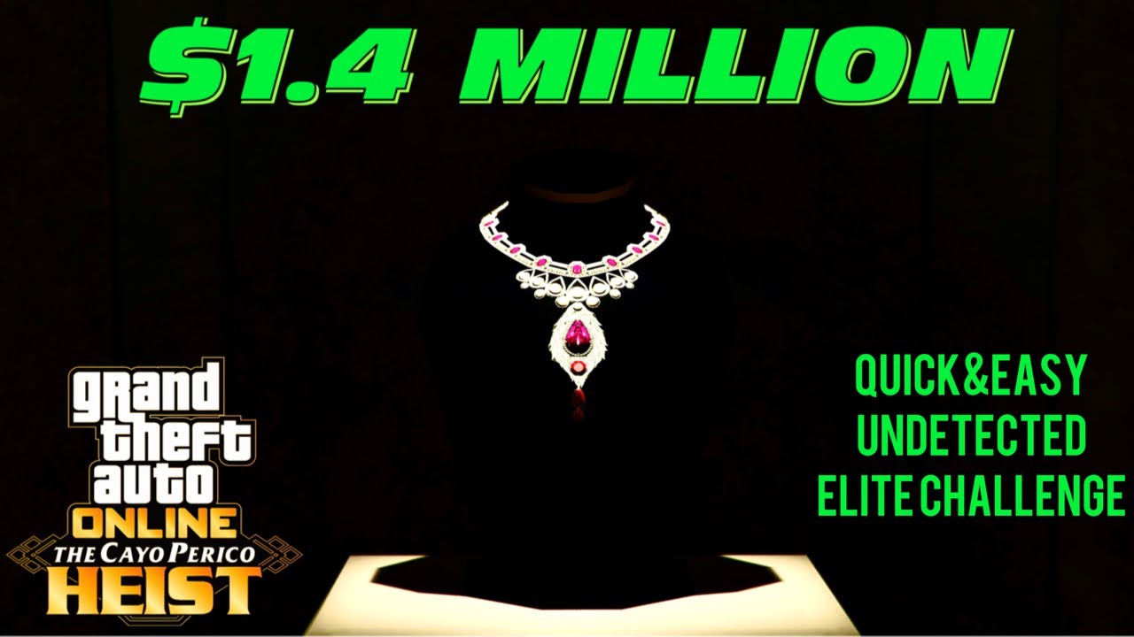 Why is the ruby necklace only worth 700k? : r/GrandTheftAutoV