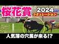 桜花賞2024 人気薄穴馬が馬券に絡む!?混戦模様の牝馬クラシック桜花賞、勝つのはどの馬だ!【競馬】