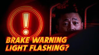 Flashing Brake Warning Light Flashing Causes Car Dashboard Light Explained Cartechhome