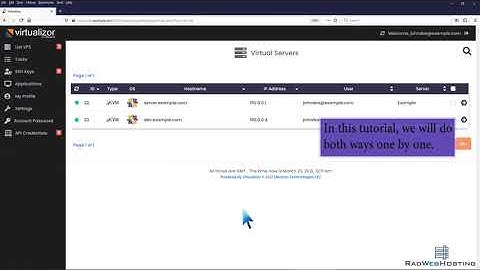 How to Shut Down Your VPS Forcefully or Gracefully via Virtualizor - Rad Web Hosting