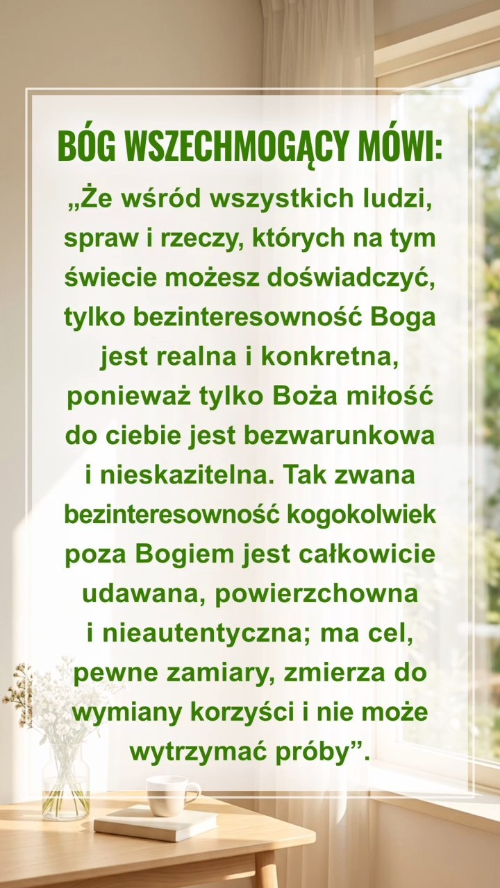 Wycisz się przed obliczem Boga, Czytaj Jego słowa