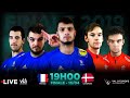 Francedenmark i tiby handball u21m i final  110419 i 19h
