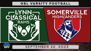 SHS Football vs Lynn Classical 9-24-23