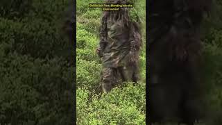 Ghillie Suit Test: Blending into the Environment #GhillieSuit #Camouflage