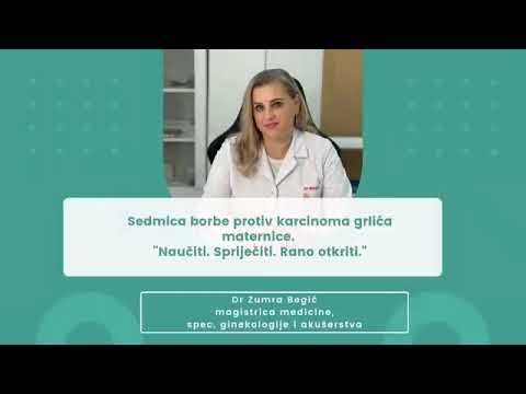 Dr. Zumra Begić o sedmici prevencije raka grlića maternice: “Naučiti. Spriječiti. Rano otkriti”